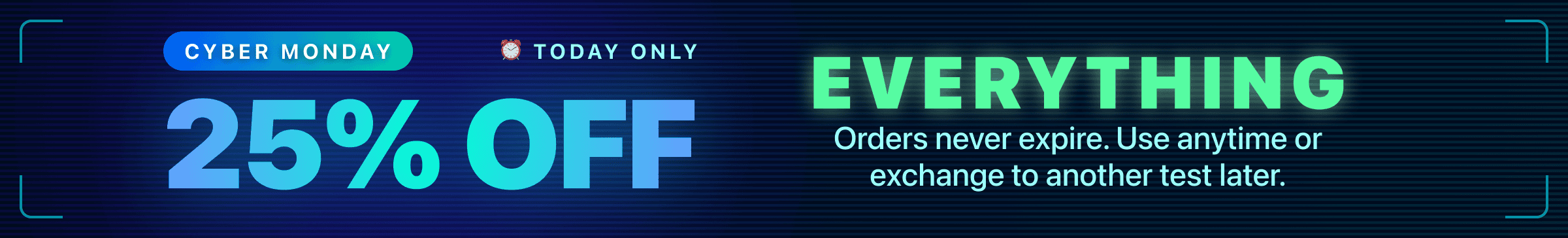 Cyber Monday Banner