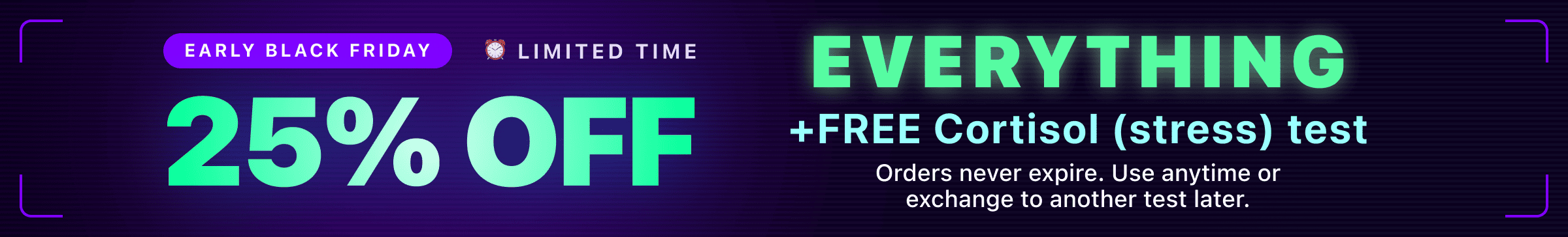 Early Black Friday Banner