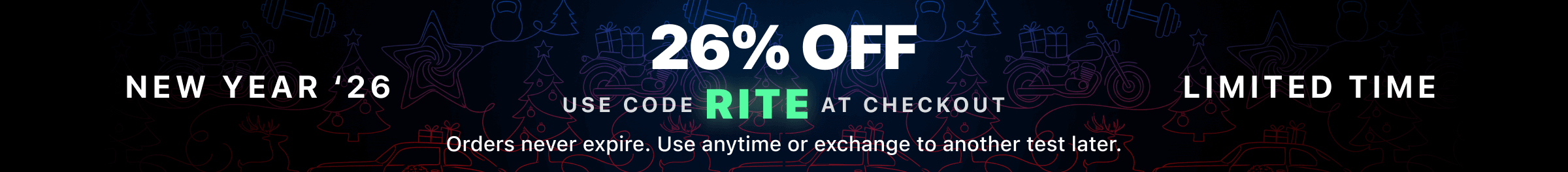 New Year 2026 Banner