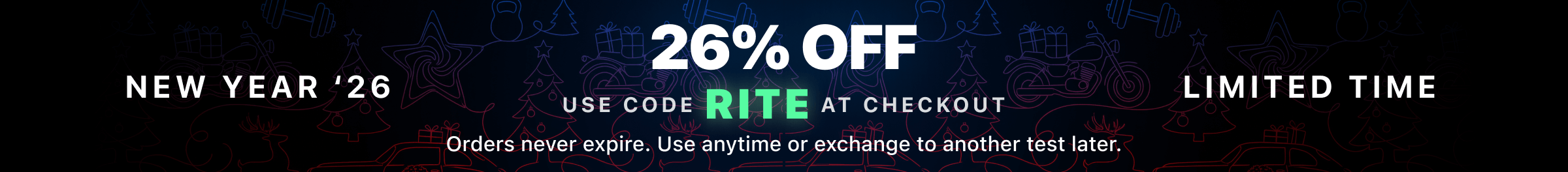 New Year 2026 Banner