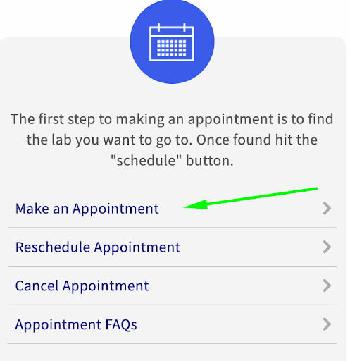 How to book an appointment at Labcorp